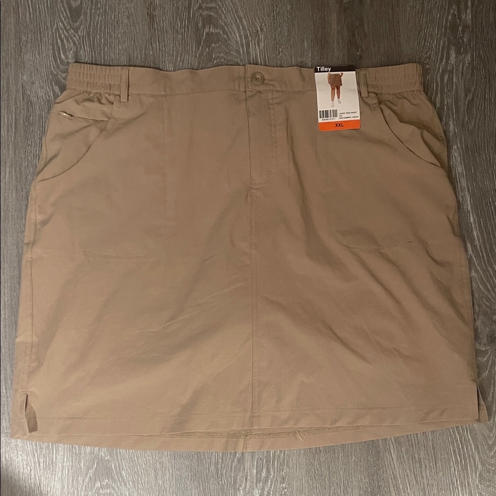Tilley Women's Tan Mini Skirt